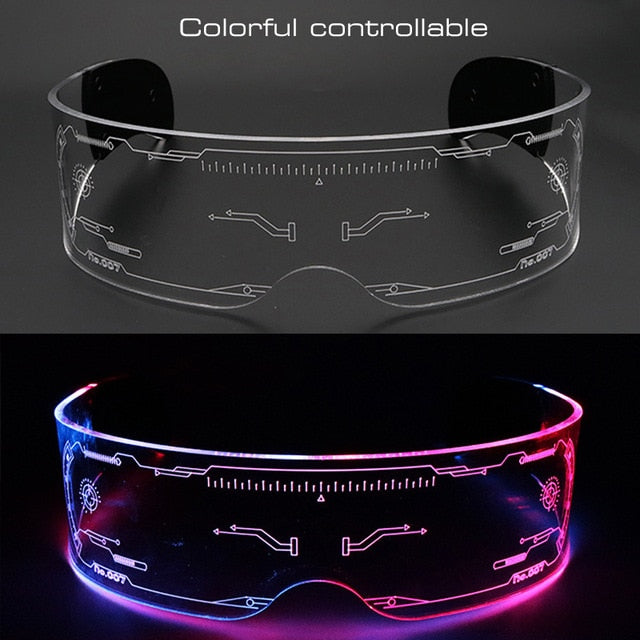 LED Luminous Unisex Sunglasses UV400