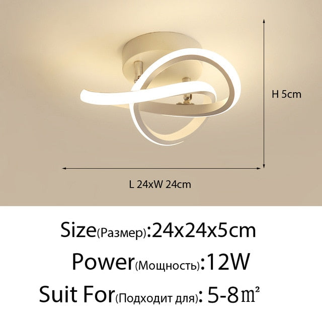 Modern Minimalist  LED ceiling light