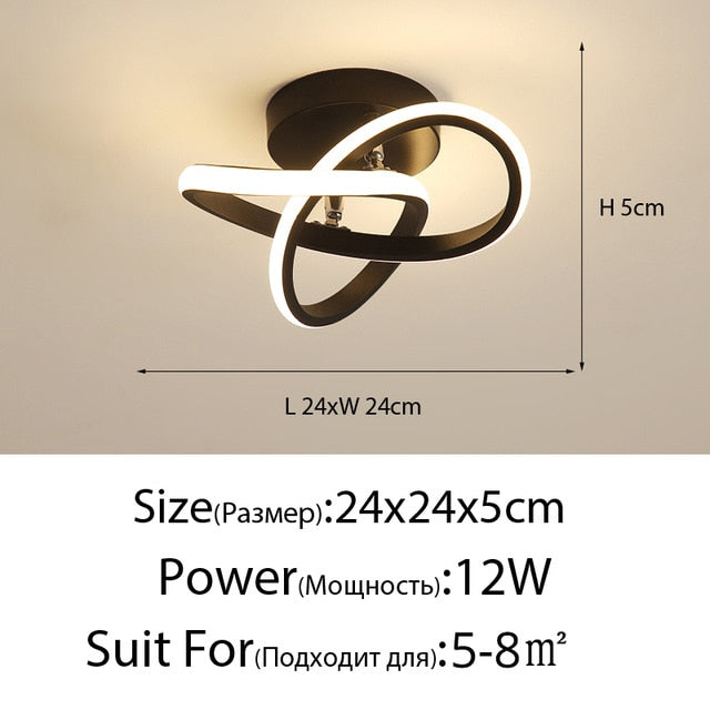 Modern Minimalist  LED ceiling light