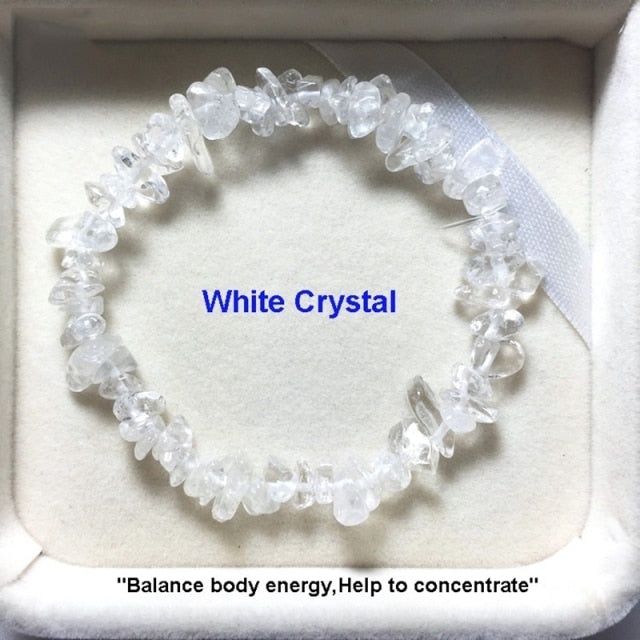 Crystal Necklace/Bracelet Chip Bead Sets Unisex