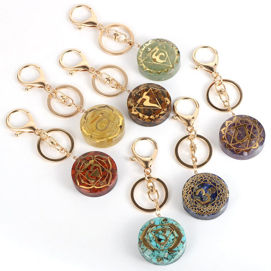 Orgonite Keychains for 5G Protection