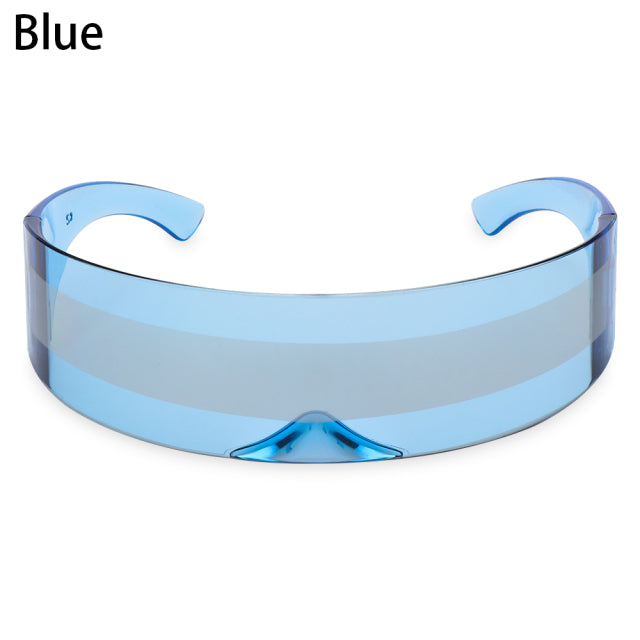 Future Warrior Rimless Retro Punk Sunglasses  UV Protection