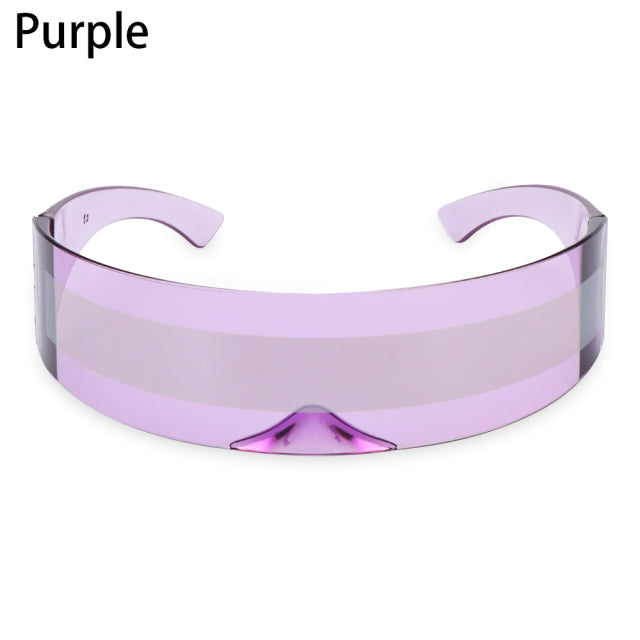 Future Warrior Rimless Retro Punk Sunglasses  UV Protection